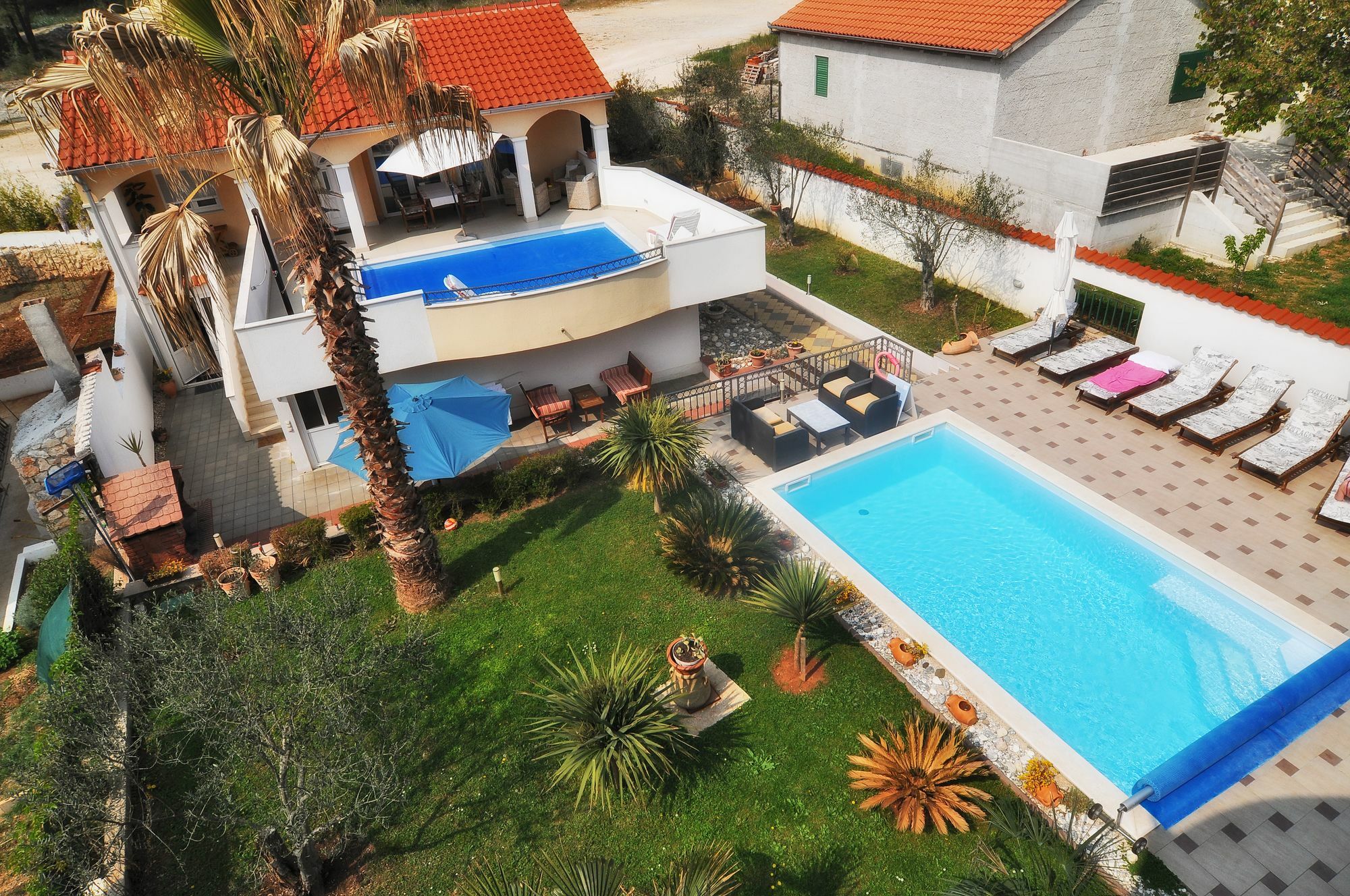 Villa Vanilla With Heated Pool Zadar Bagian luar foto